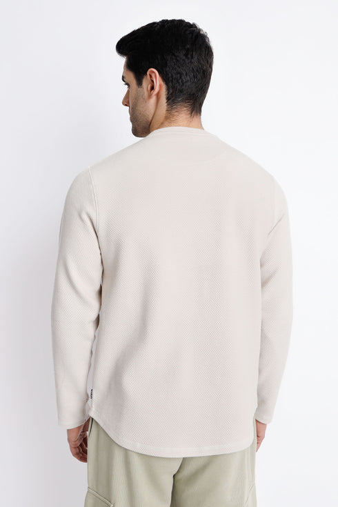 The Regular Fit Beige T-Shirt